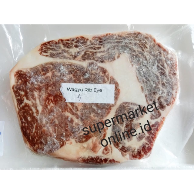 

Wagyu rib eye MB 5 ( 200 gram )