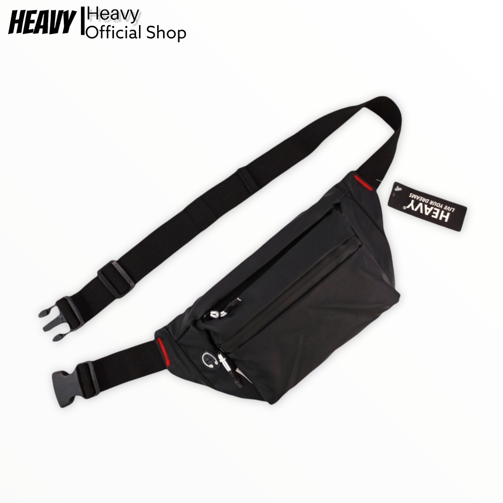 Heavy Official Shop . Tas Pinggang Waistbag Pria Heavy Original | Tas Selempang Pria Casual