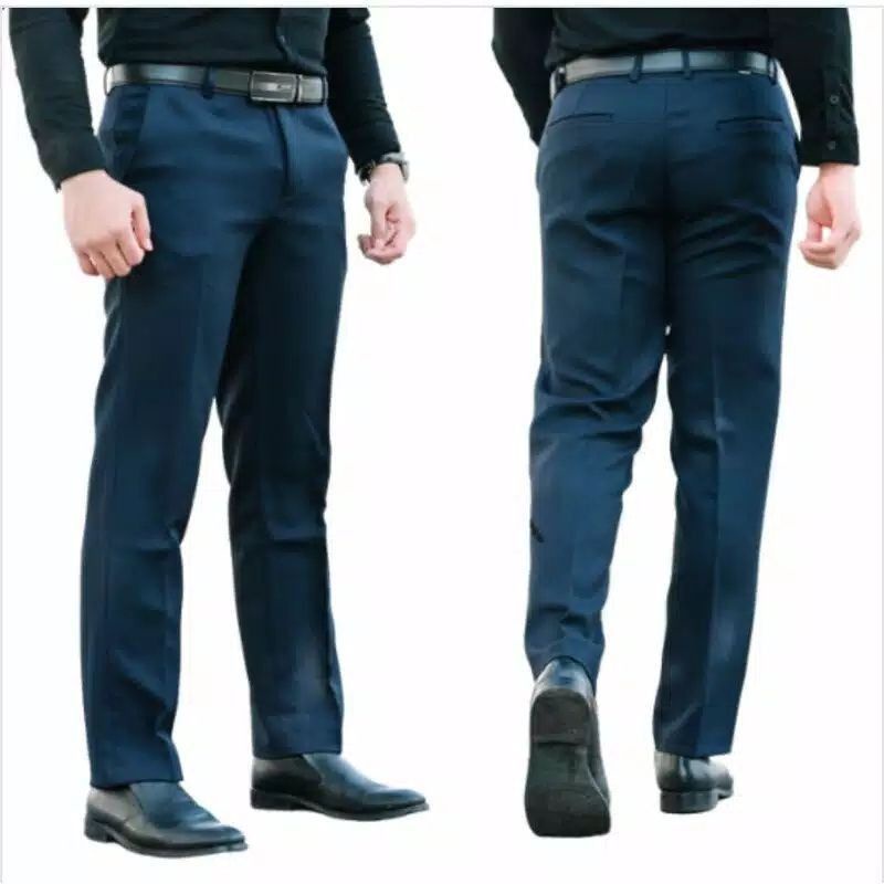 CELANA BAHAN PANJANG PRIA SLIM FIT/TERBARU/BAGUS/MURAH/BISA BAYAR DI TEMPAT.