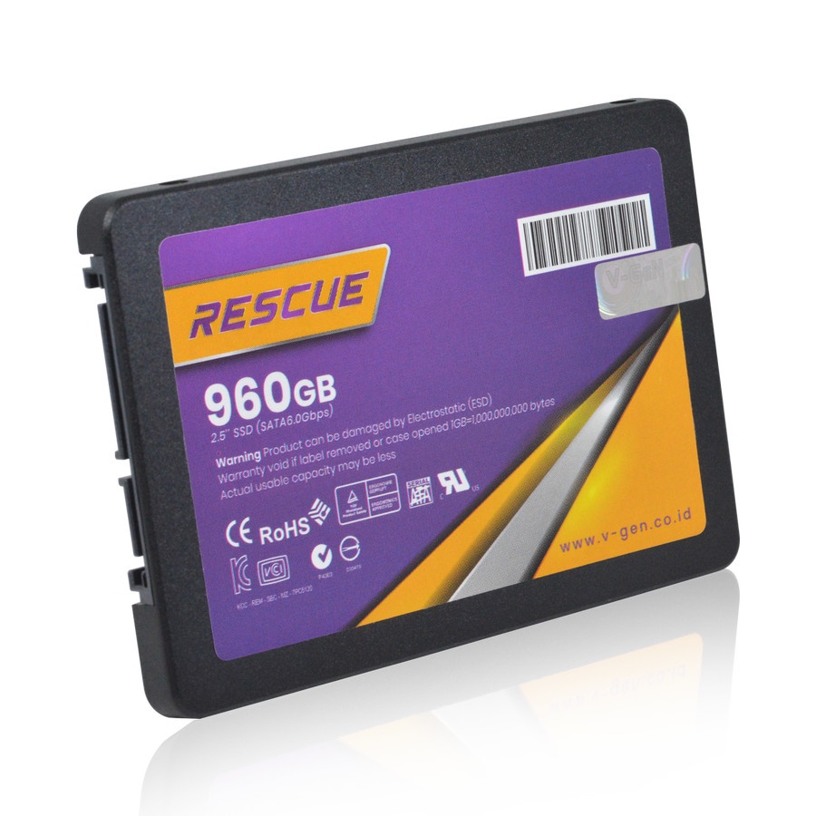 SSD V-GeN Rescue 960GB SATA 3 Solid State Drive VGEN 2.5&quot; Inch