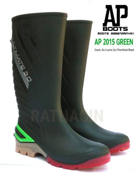 SEPATU AP BOOT ULTIMATE 2015 GREEN