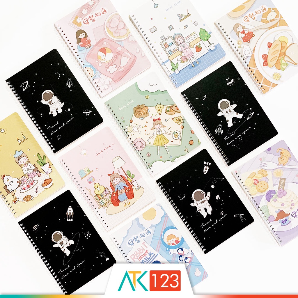 Harga Buku Catatan / Notebook A5 Motif Lucu / Fancy / Kartun / Karakter
NBMI-01