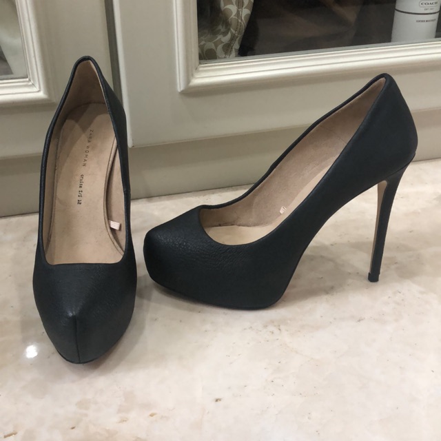 ZARA Sepatu Hak / Platform Heels 10cm sz 40
