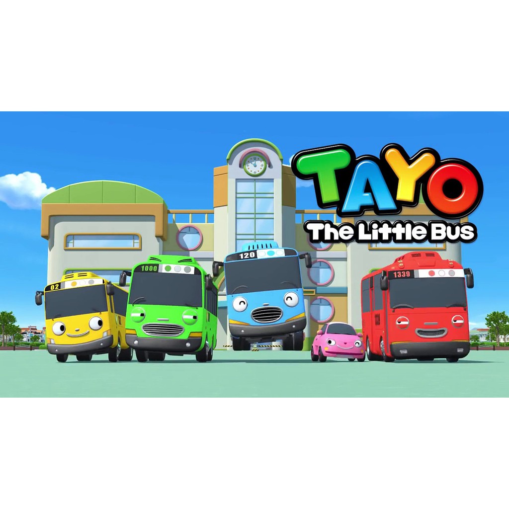 DVD Anak Tayo The Little Bus Season 1 & 2 Bhsa INDONESIA & INGGRIS