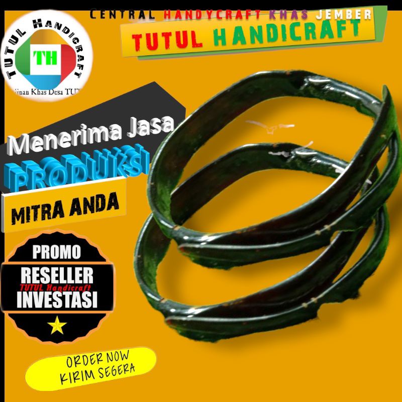 Gelang COMBONG Asli AKAR BAHAR MERAH Model 04