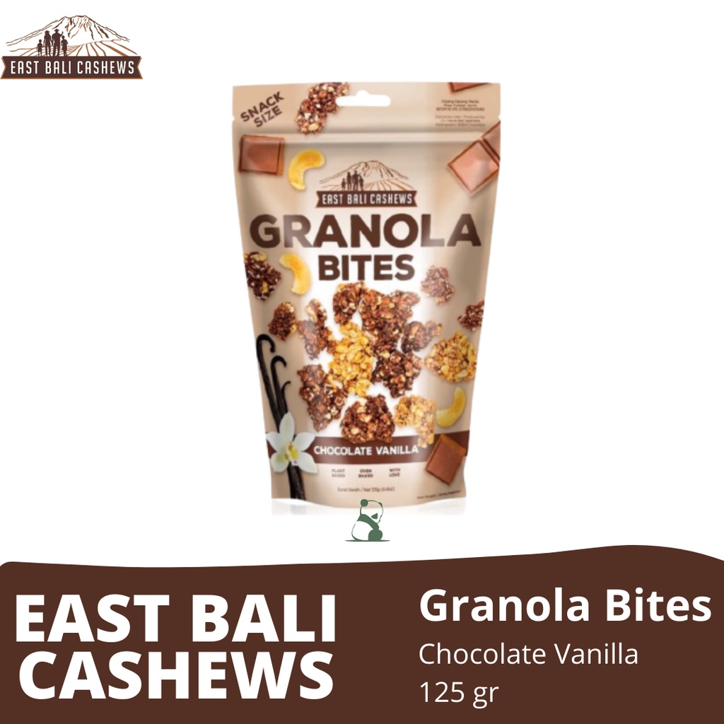 

Granola Bites Chocolate Vanilla 125 gr - East Bali Cashew