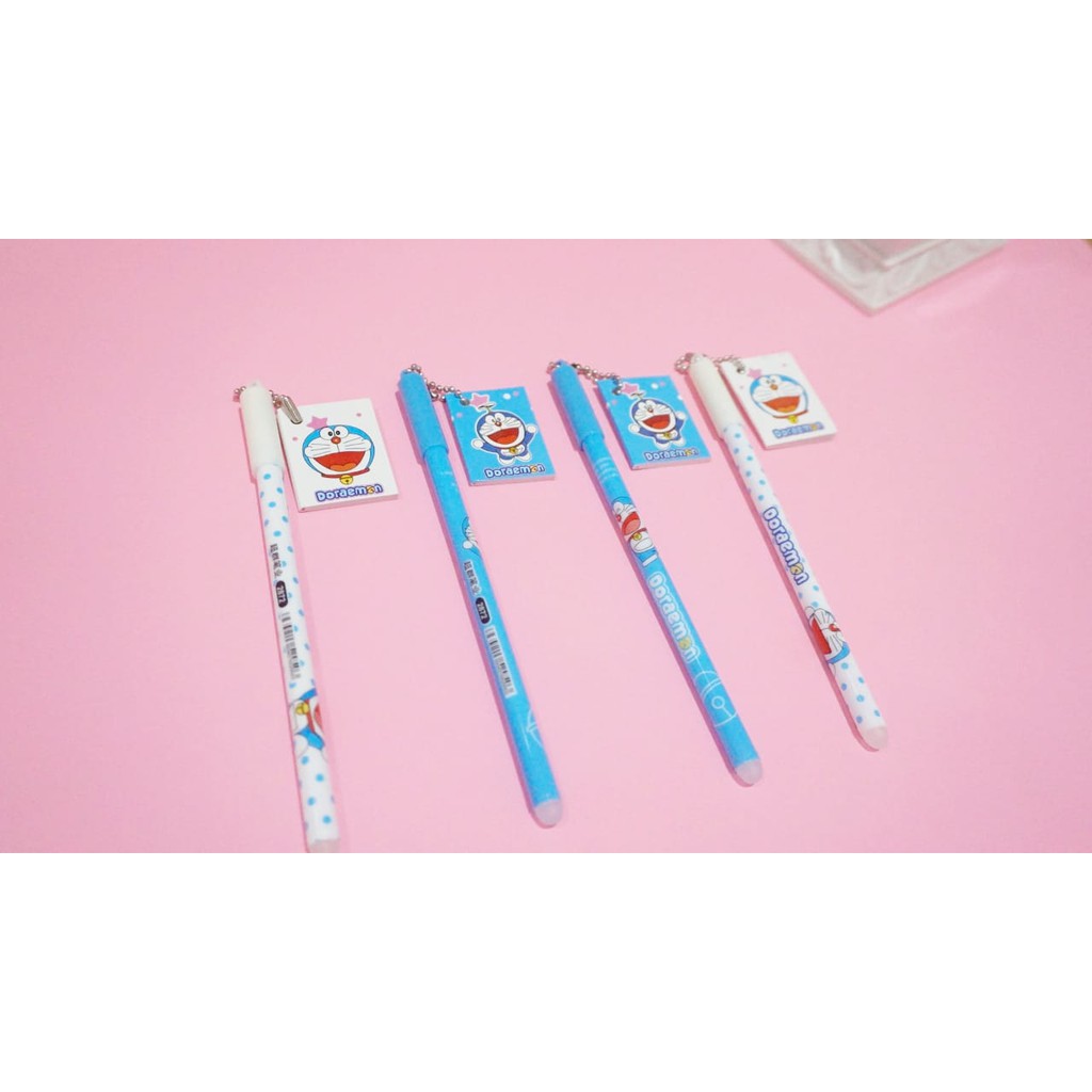 PEN DORAEMON ADA GANTUNGAN BUKU - PENA BOLPEN BALLPOINT KARAKTER LUCU NOBITA ANAK