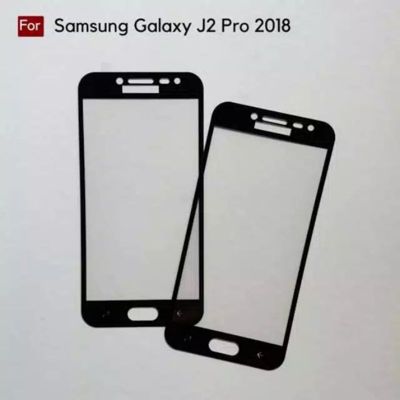 TEMPERED GLAS SAMSUNG J2 PRO 2018 PREMIUM QUALITY