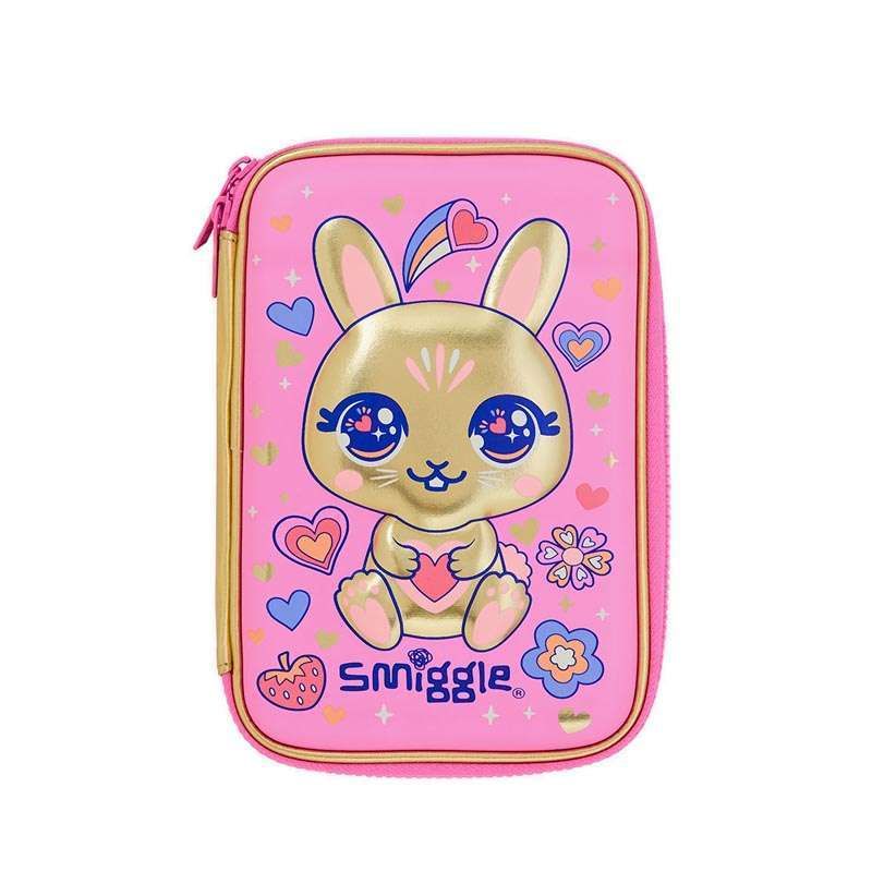 

Smiggle Hardtop Pencil Case Character Budz Gold Original