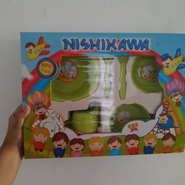 NISHIKAWA Feeding Set / Alat Makan Bayi
