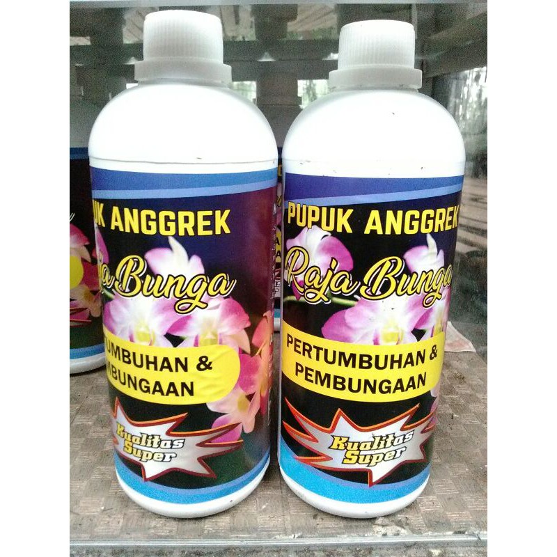 pupuk anggrek super RAJA BUNGA isi 1 liter
