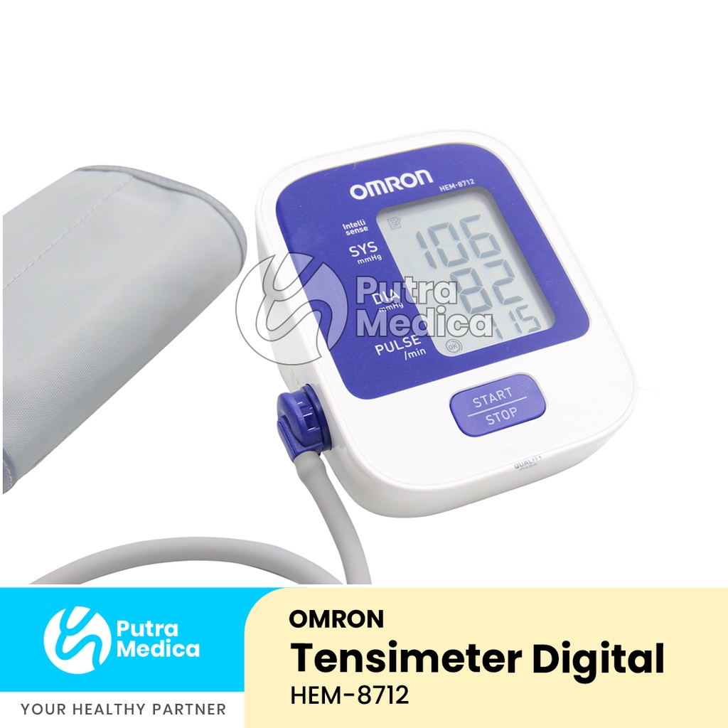 Omron Tensimeter Digital HEM 8712 / Tensi Elektrik / Alat Ukur Tekanan Darah