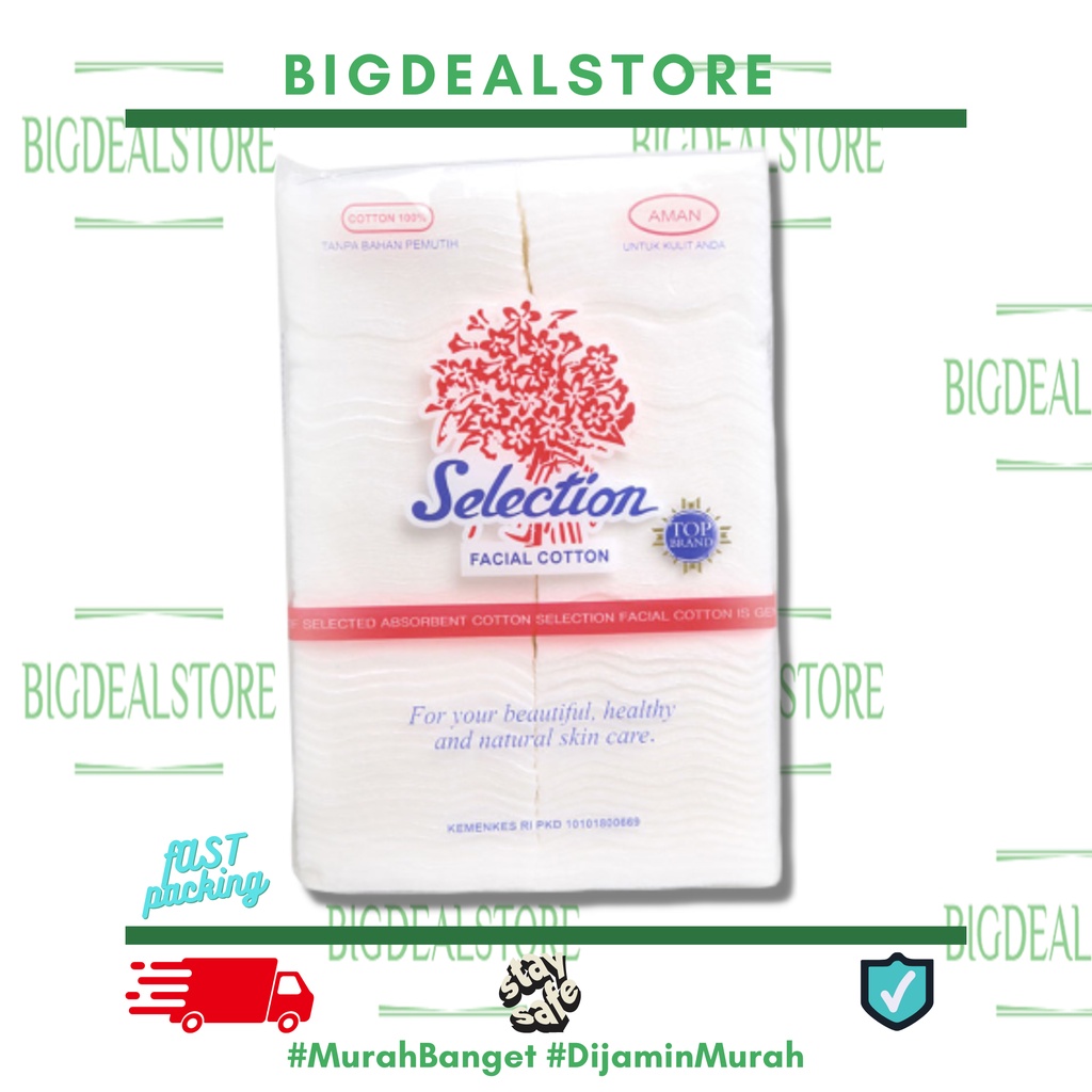 KAPAS SELECTION FACIAL 35 GR / SELECTION KAPAS FACIAL 35 GR / SELECTION KAPAS WAJAH 35 GR / KAPAS SE