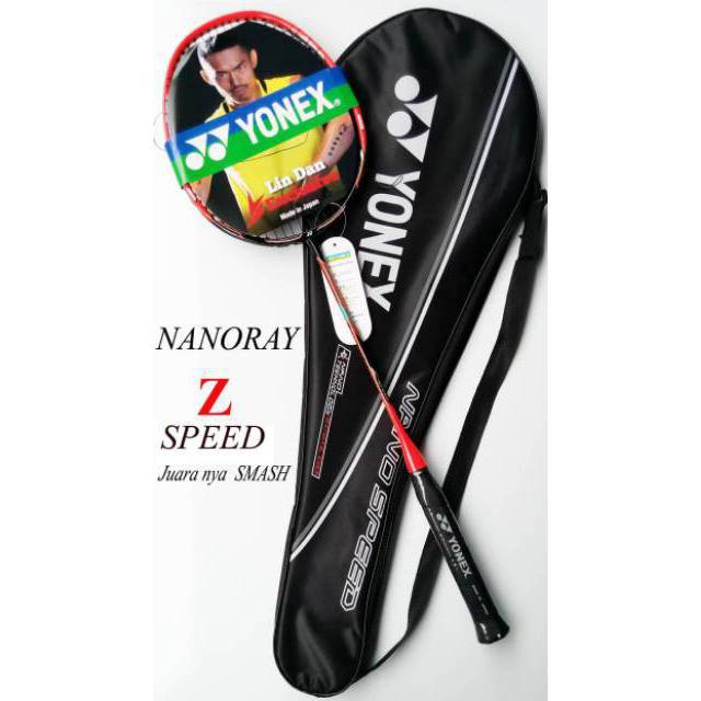 RAKET NANORAY Z SPEED RAKET SMASH Yonex Raket Z MERAH