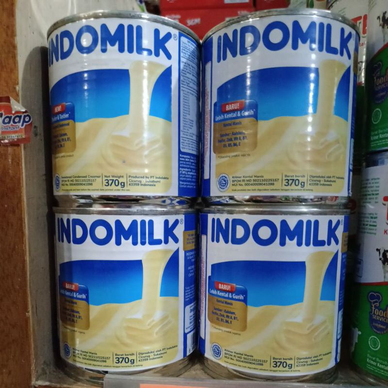 

Indomilk susu kental manis kaleng