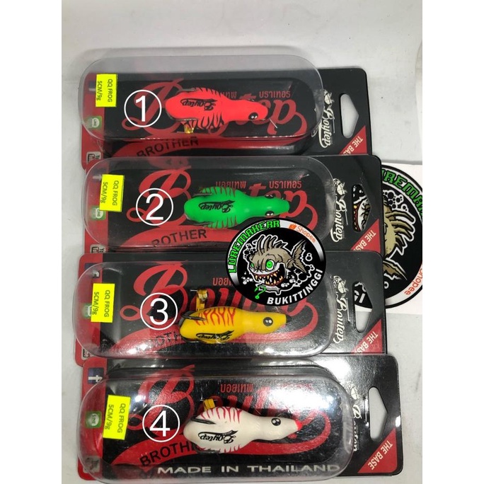 Soft frog boytep wak wak 5cm/9gr asli boytep thailand