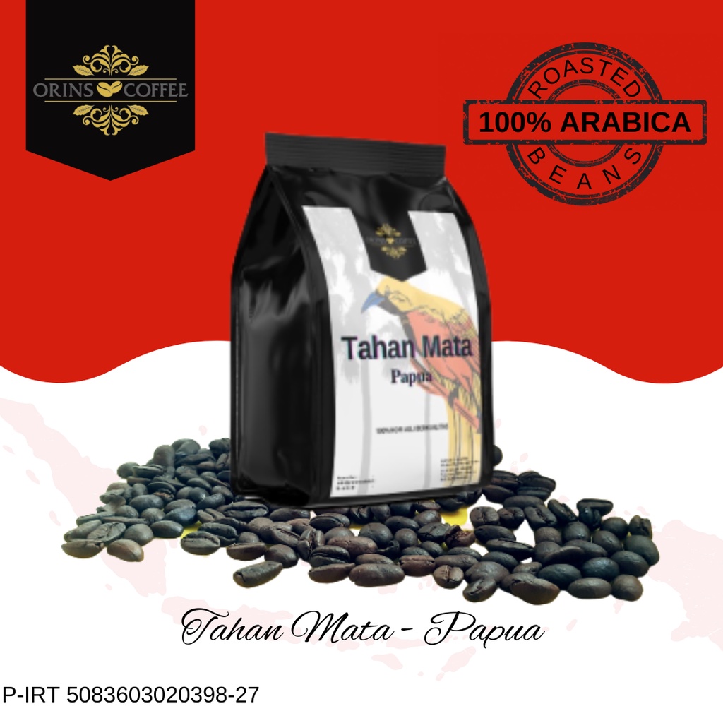 

Kopi Arabica "Tahan Mata" Papua Wamena Coffee Biji Kopi / Bubuk Kopi