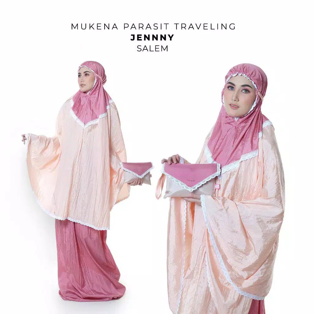 MUKENA TRAVELING / MUKENA DEWASA PARASIT / MUKENA PARASUT DEWASA