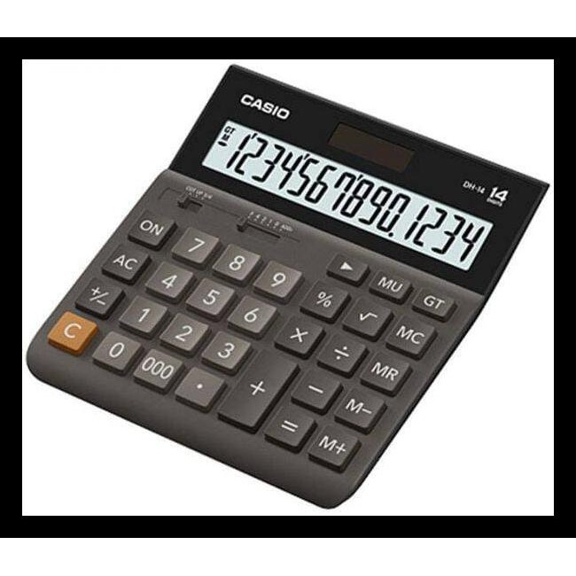 

Terlaris Casio Dh-14 (14 Digit) - Desktop Kalkulator Terbaru