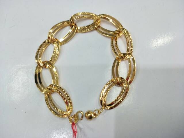 Gelang Emas Asli Kadar 875 Mocca Baru 10 Gram Shopee Indonesia