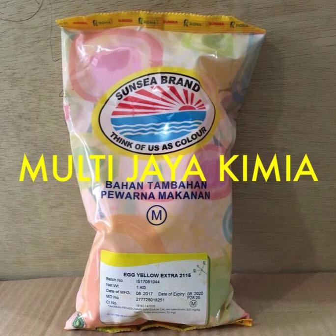 

Toko-Bahan-Kue- Pewarna Makanan Egg Yellow Extra 2115 1Kg -Terlengkap-Termurah-Dijamin.