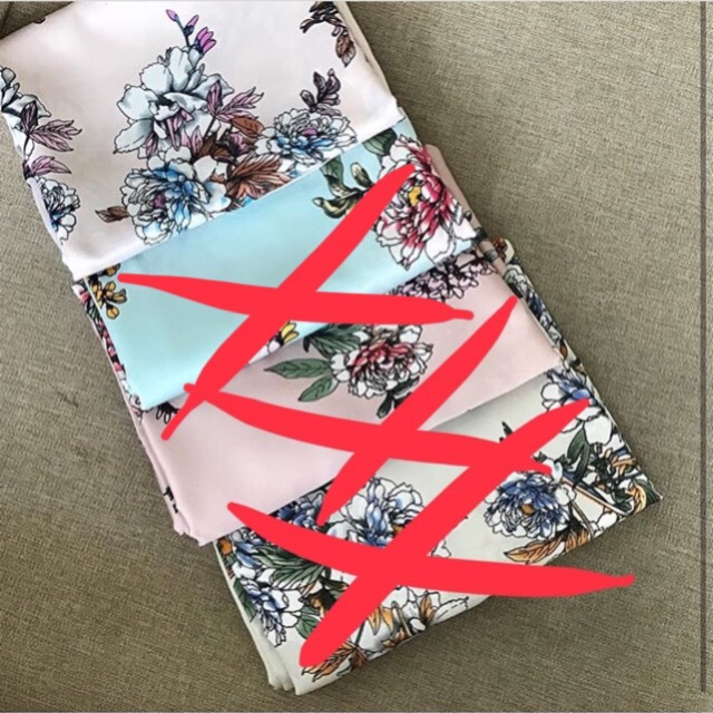 Preloved Vanilla Hijab @vanillahijab Segi Empat Jasmine