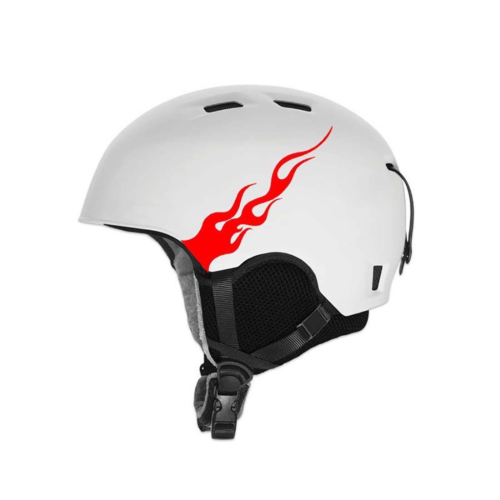 Wonderful Stiker Motif Nyala Api Anti Air / Gores Untuk Dekorasi Tangki Bensin / Helm Mobil