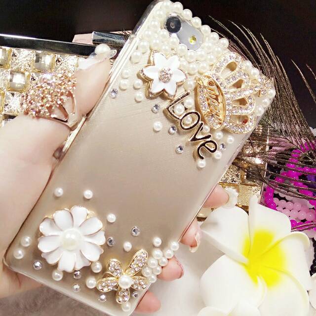 Bling Crown Flower Case Oppo F11 oppo ip samsung