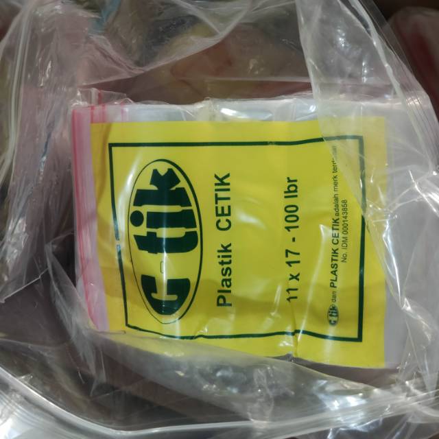 

Plastik cetik 11*17