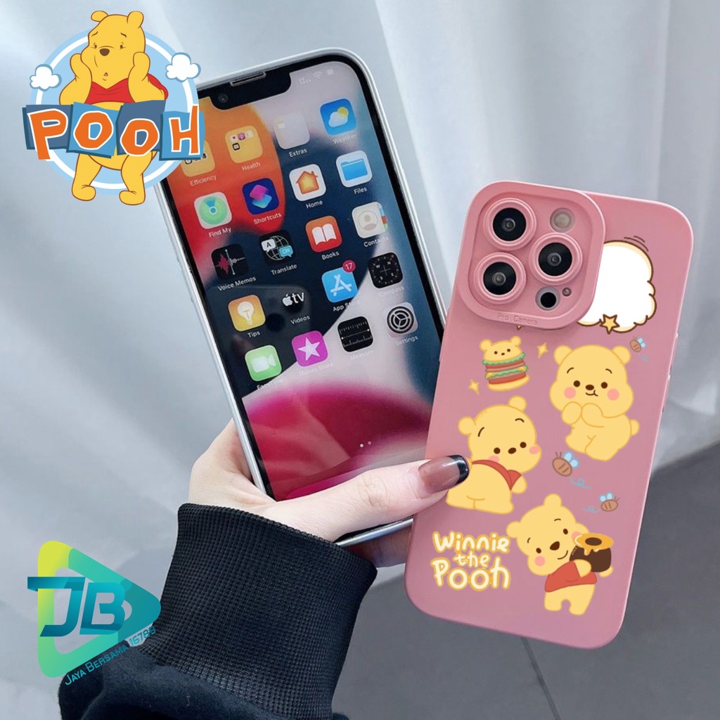 SOFTCASE CASE SILIKON PROCAMERA POOH OPPO VIVO SAMSUNG REALME XIAOMI IPHONE INFINIX ALL TYPE JB5652