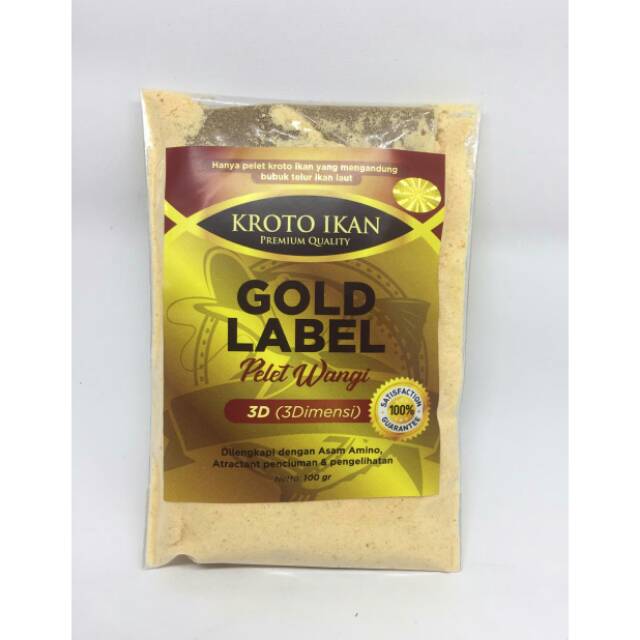 Pelet Wangi 3D - Gold Label dr Kroto Ikan