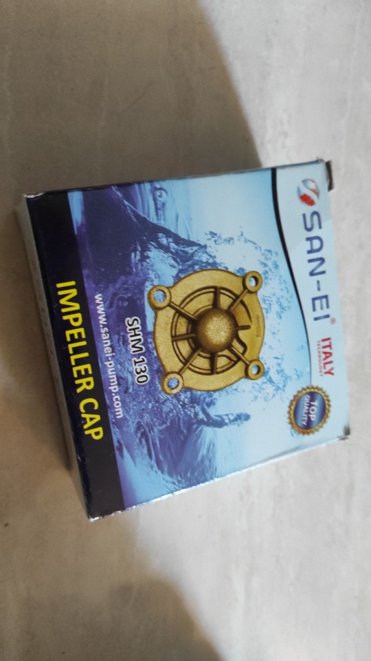 Casing Cover Tutup Impeller Pompa Air Shimizu Wasser Lubang 4