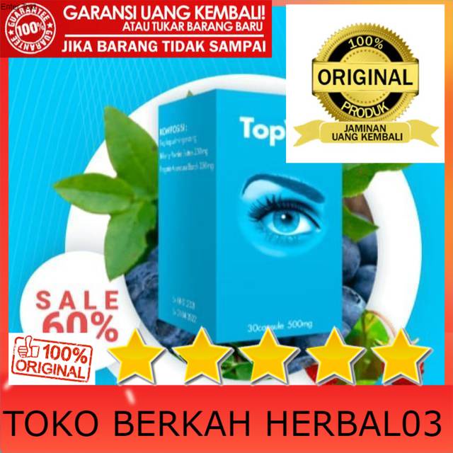100% ASLI TopViz Obat Herbal Mata Katarak - Rabun Jauh & Dekat - Obat Minus & Plus Asli