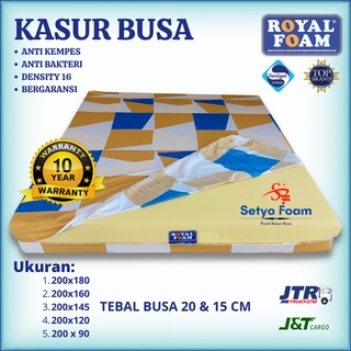 Jual Kasur Busa ROYAL FOAM Yellow Kualitas Super Garansi 10 Tahun Tebal ...