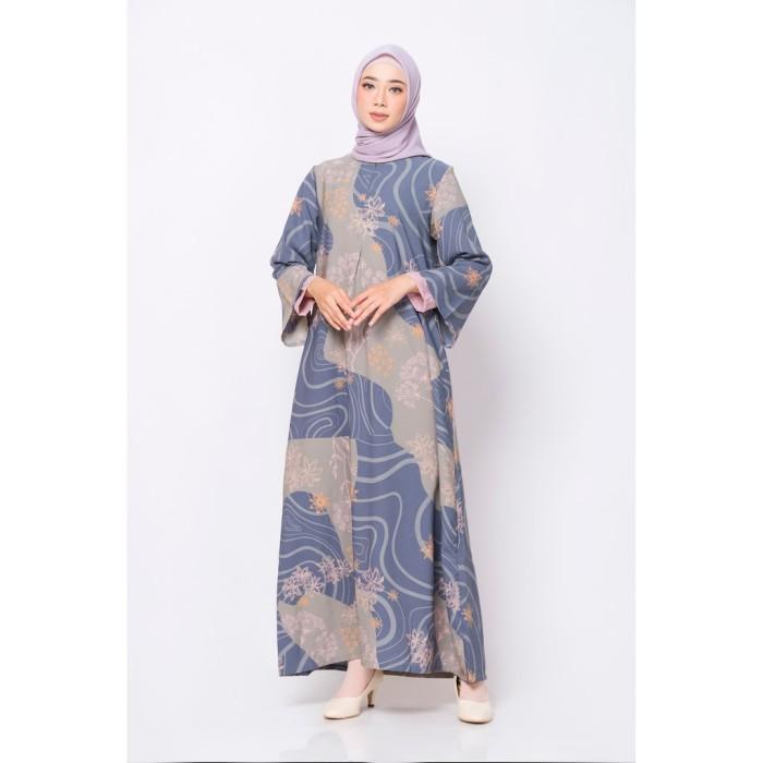 ZM Zaskia Mecca - Luny Dark Grey Gamis - Jelita Indonesia - Edisi Malu
