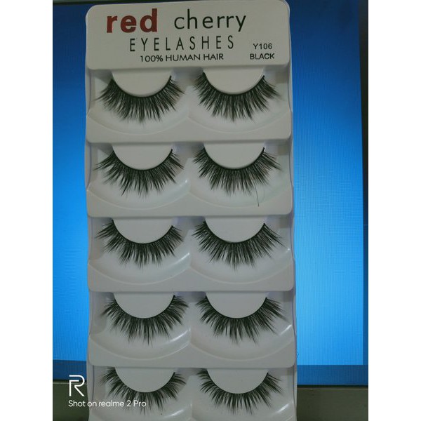 Bulu mata red Cherry eleyashes human hair