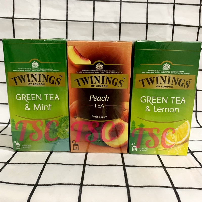 

Teh Twinings Tea Twinings Teh Australia / Twining / Green Tea / Lemon / Mint / Peach Tea / English Breakfast Tea / Pure Camomile