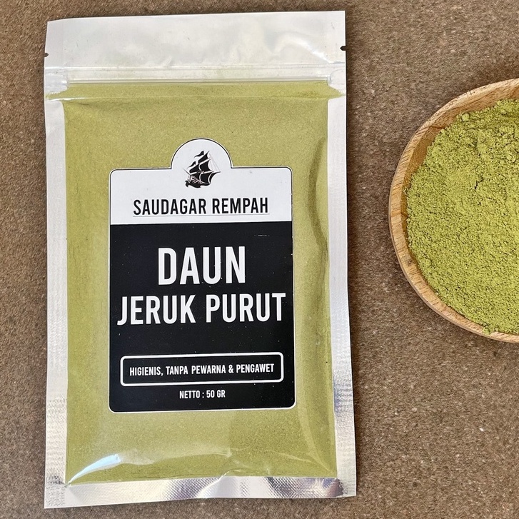 

Daun Jeruk Purut Bubuk/ Serbuk 100% Murni Tanpa Campuran