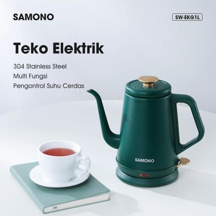 Samono Teko Pemanas Air Elektrik 1L Vintage Model Teko Elektrik