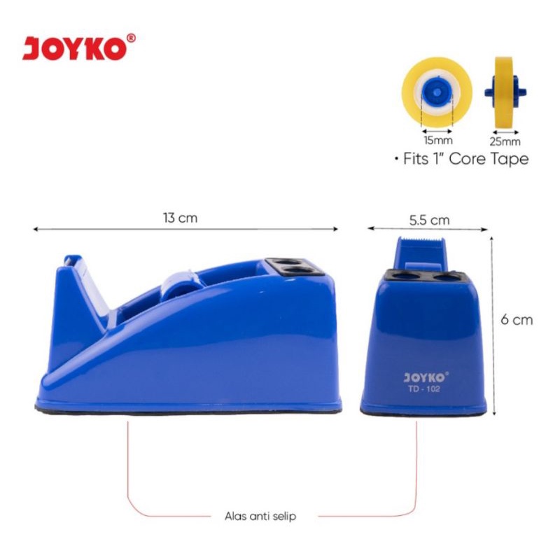 

Tape dispenser solatip kecil joyko TD-102