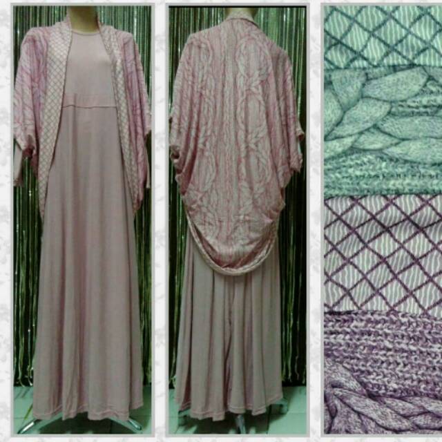 Gamis jersey bolero for Two