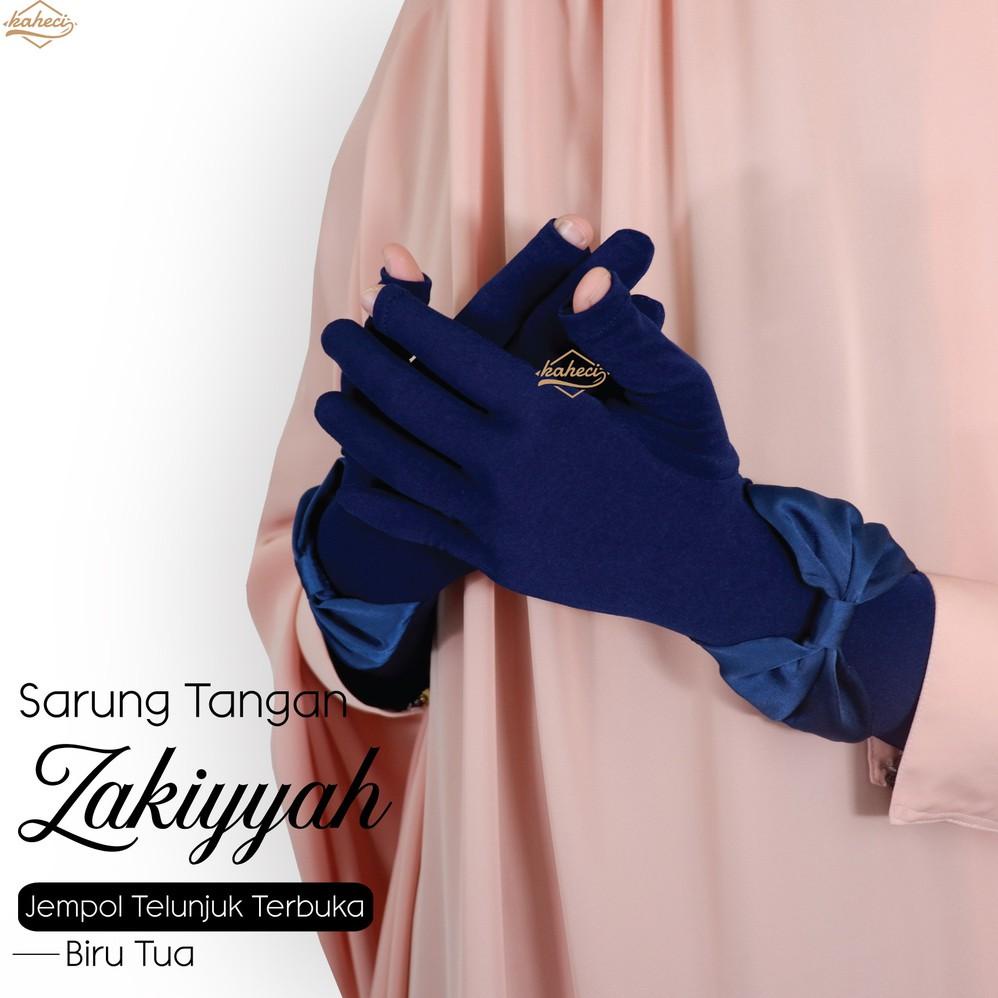 [KODE D5962] Sarung Tangan Touch Screen Muslimah Kaheci Zakiyyah JTT