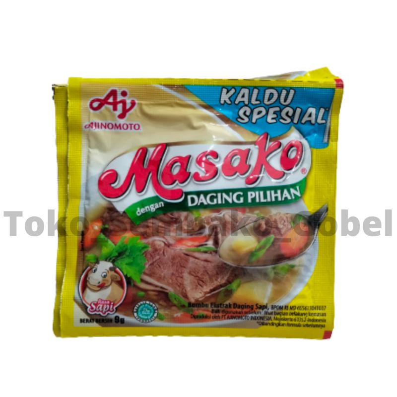 

Masako Rasa Ayam dan Sapi Renceng (12 bungkus)