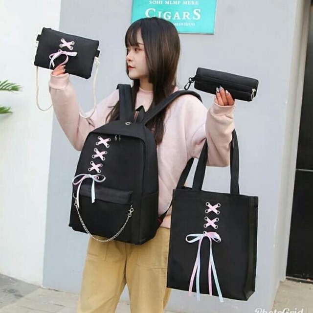 TAS RANSEL_PITA AYU 4in1 MASA KINI STYLE KOREA