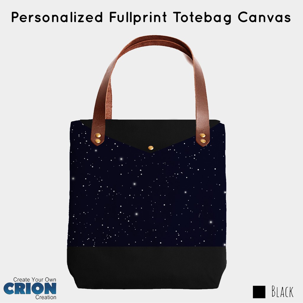 Personalized Fullprint Totebag Canvas - Space Astronaut - By Crion