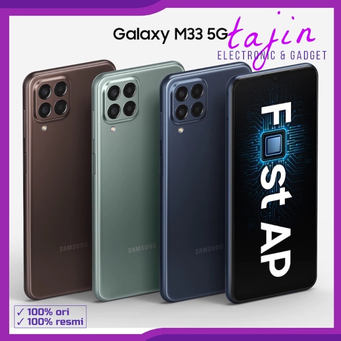 Samsung Galaxy M33 5G 8/128 GB - Garansi Resmi