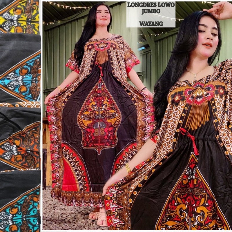 Daster Kaftan Panjang Non Busui Semata Kaki Kekinian Best Seller-LD LW WAYANG