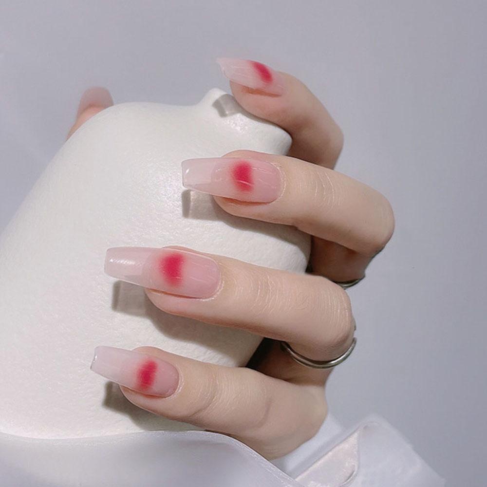 Mxbeauty Stiker Nail art Lucu Halus Transparan Tahan Air DIY Ultra-Tipis Manicure Aksesoris