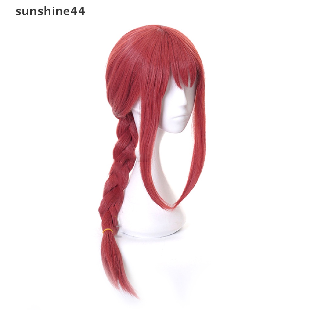 Sunshine Wig Rambut Cosplay Makima Hayakawa Aki Angel demon Denji Reze