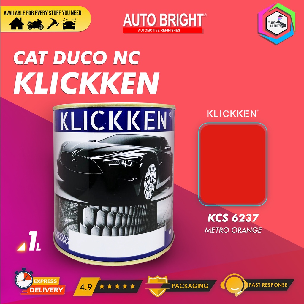 Cat Klickken Automotive Refinishes - Metro Orange KCS 6237